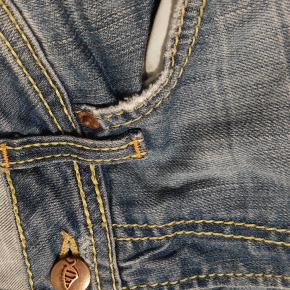 Genetic Denim Recessive Gene Skinny Slim Bootcut Jeans Size 32 - Picture 12 of 16